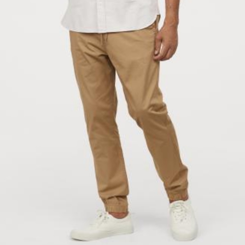 Cotton twill jogger